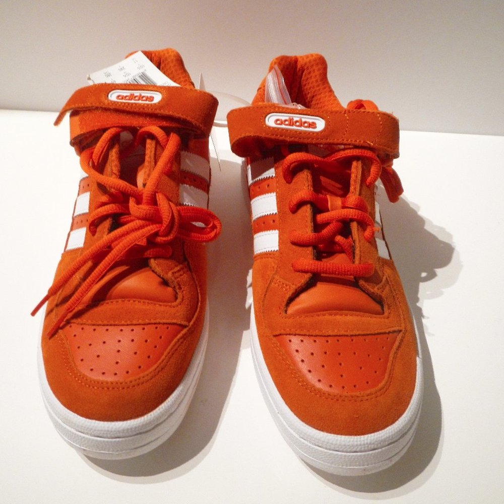 ADIDAS FORUM LO RS MEN SIZE 11US ORANGE - Picture 2 of 5